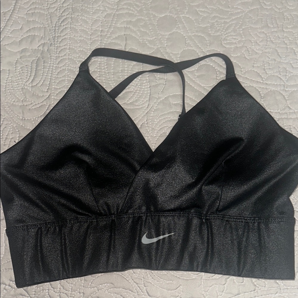 Nike Black Sports Bra with Adjustable Straps